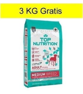 Top Nutrition Perro Mediano Adulto 15 + 3KG Gratis