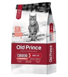 Old Prince Gatos -Cordero y Arroz 7.5kg