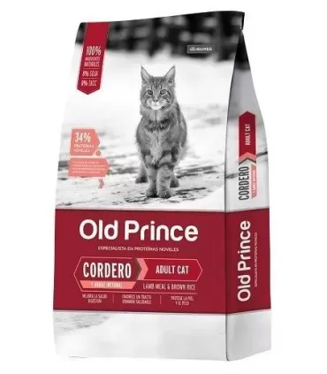 Old Prince Gatos -Cordero y Arroz 7.5kg