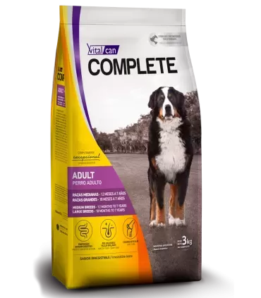 Vital Can Complete Adultos Razas Medianas y Grandes 20kg