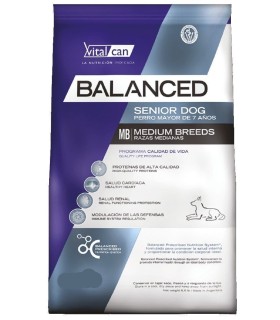 Vital Can Balanced Senior Medium Breed 12kg