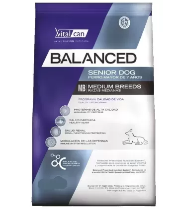 Vital Can Balanced Senior Medium Breed 12kg