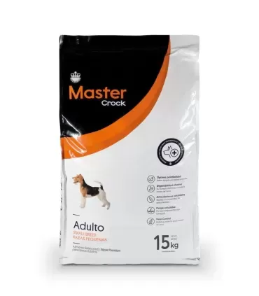 Master Crock Adulto Small: Nutrición Premium para Perros Pequeños