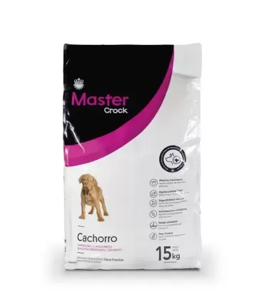 Master Crock Cachorro: Nutrición Premium para Perros Medianos y Grandes