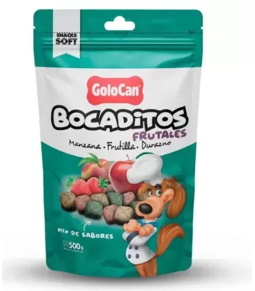 Golocan Bocaditos Frutales 500g | Snacks Saludables y Deliciosos