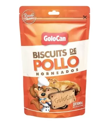 Biscuits de Pollo Golocan 500g