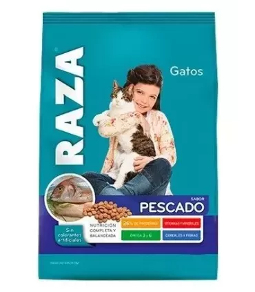 Raza Gatos Pescado 10kg