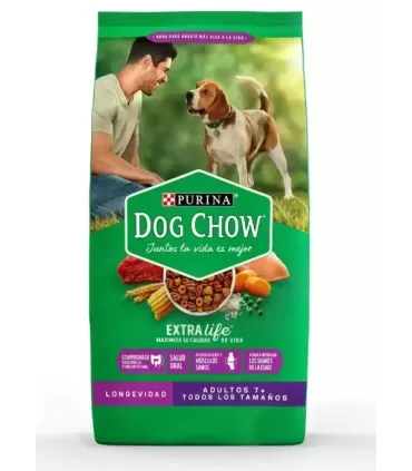 Dog Chow 7+ | Alimento Premium para Perros Mayores de 7 Años
