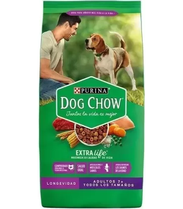 Dog Chow 7+ | Alimento Premium para Perros Mayores de 7 Años