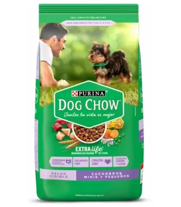 Dog Chow Cachorros Razas Pequeñas 21kg | Nutrición Óptima Canina
