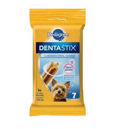 Pedigree Dentastix Pequeñas: Cuidado Dental Perros Cachorros 7u