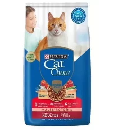 Cat Chow Adultos Carne  y Pollo 15kg
