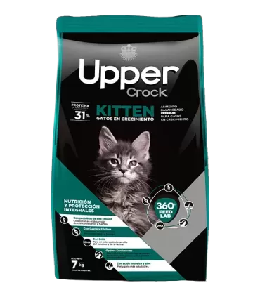 Upper Crock Kitten: Alimento Premium para Gatitos Saludables 7Kg