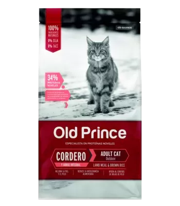 Old Prince Gatos Adultos: Alimento Premium Cordero y Arroz 7.5kg