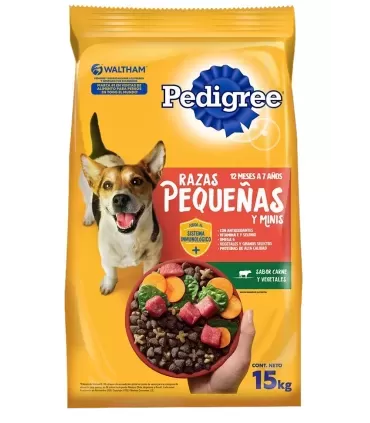 Pedigree Adulto Raza Pequeña 15kg