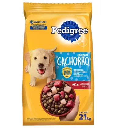 Pedigree Cachorro Carne Y Pollo  21kg