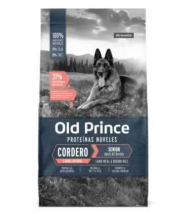 Old Prince Cordero Senior 15kg - Alimento Premium para Perros Mayores