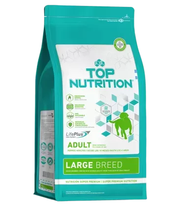 Top Nutrition Perro Grande Adulto 15 + 3KG Gratis
