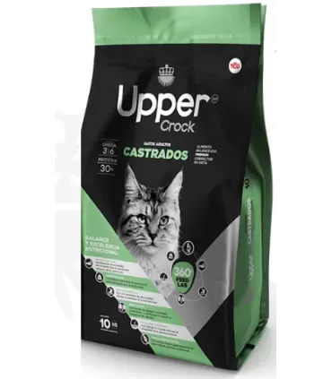 Upper Crock: Alimento Premium para Gatos Castrados Adultos | Nutrición Óptima