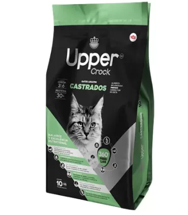 Upper Crock: Alimento Premium para Gatos Castrados Adultos | Nutrición Óptima