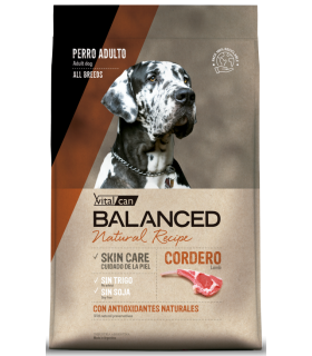 Vital Can Balanced Natural Recipe Cordero 15kg