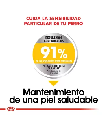 Alimento para perros Royal Canin Medium Dermacomfort 3kg