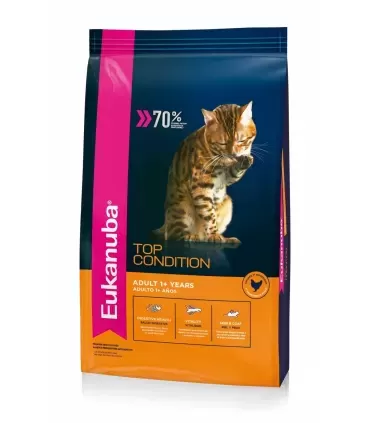 Eukanuba Gatos Adultos - 3kg - Alimento Premium