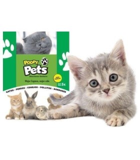Sanitario Ecologico Poopy Pets 5kg