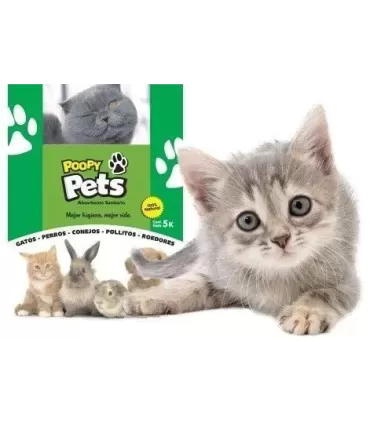 Sanitario Ecologico Poopy Pets 5kg